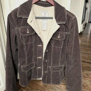 Brown Corduroy Jacket by For Joseph Fortune Size M